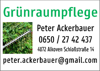 Grünraumpflege Peter Ackerbauer