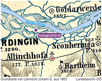 Die+Donau+1863+und+heute