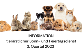 Information tierärztlicher Notdienst